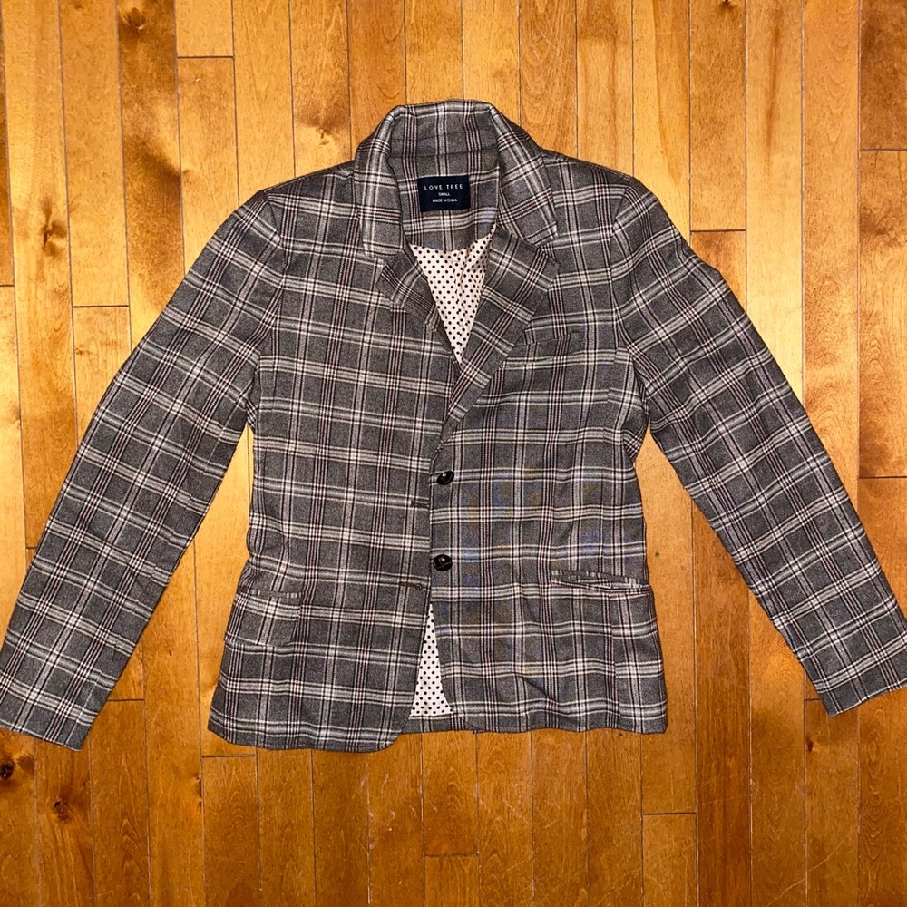 Plaid Jacket